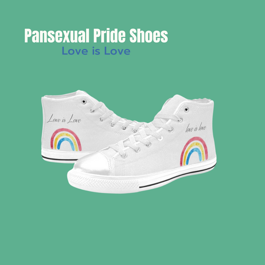 Pansexual Pride Shoes
