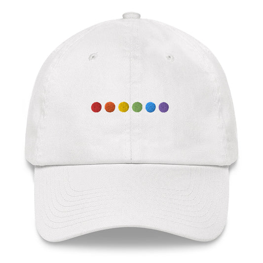 Rainbow Dots Hat