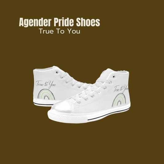 Agender Pride Shoes