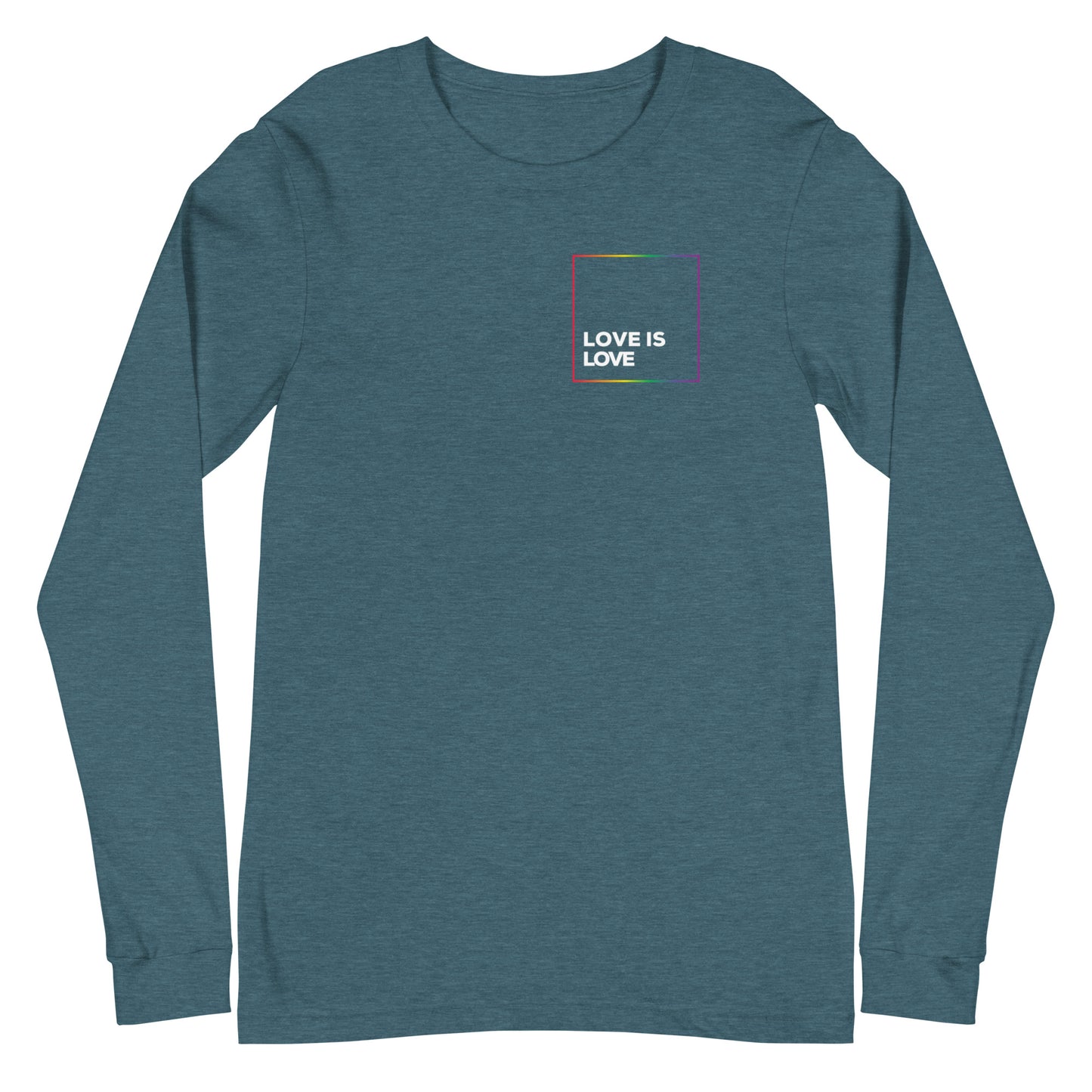 Love is Love Minimalist Long Sleeve Shirt