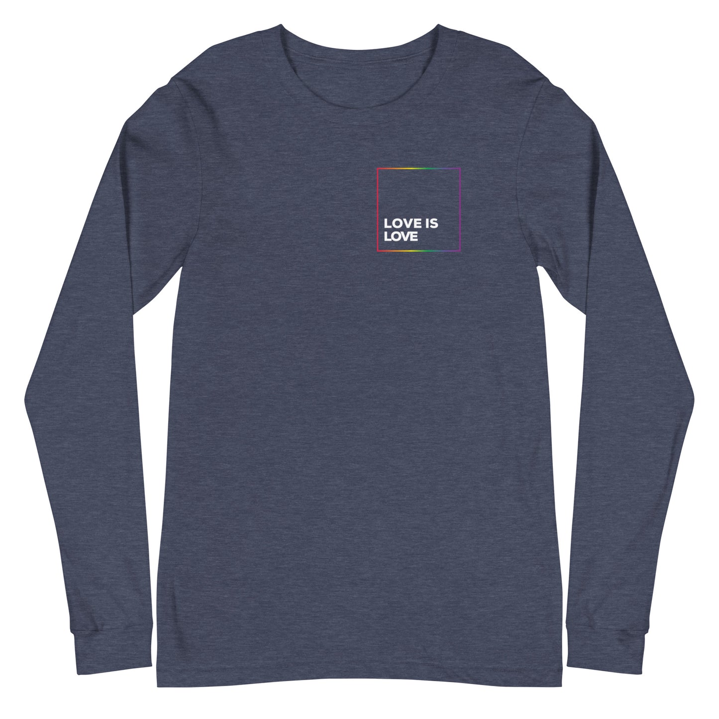 Love is Love Minimalist Long Sleeve Shirt