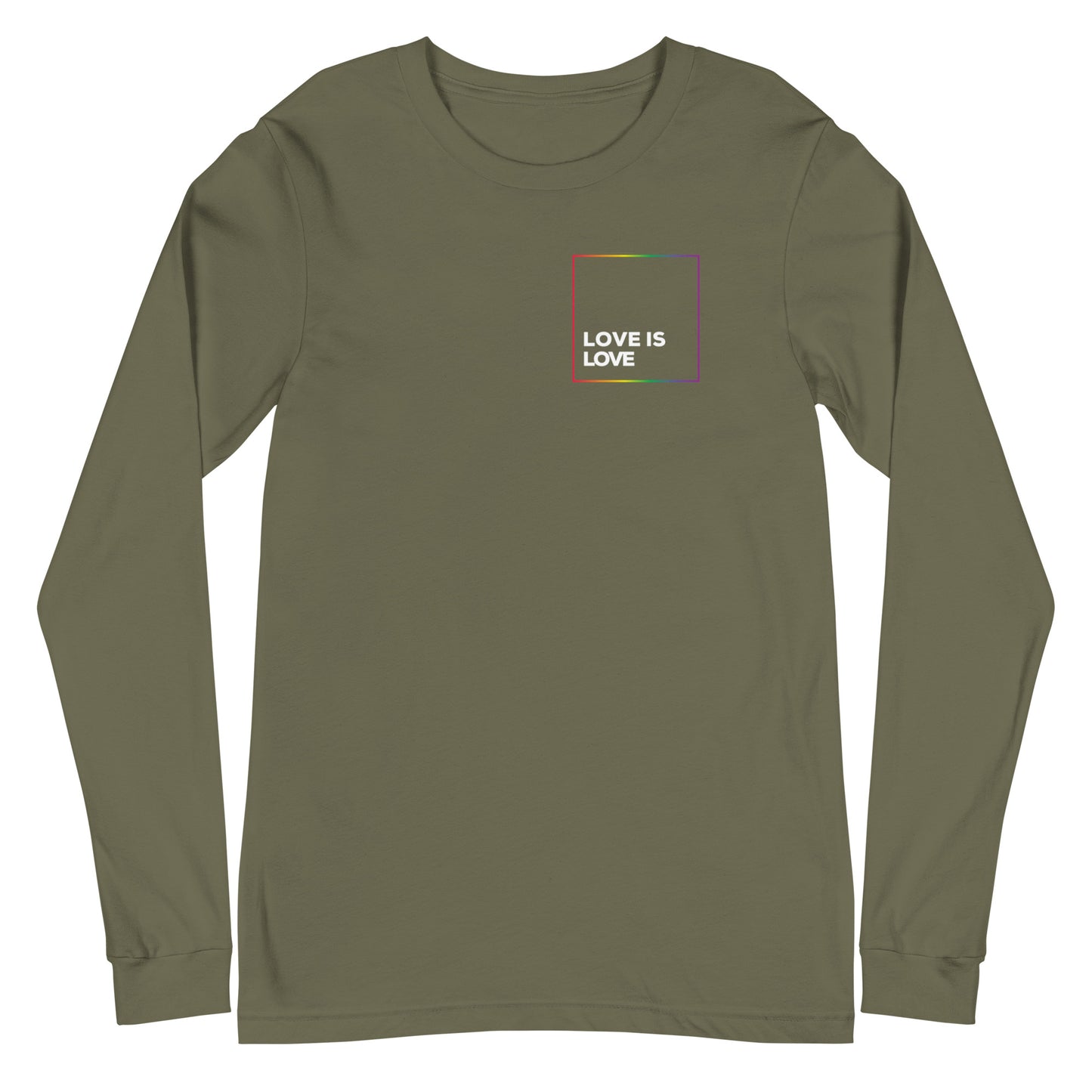 Love is Love Minimalist Long Sleeve Shirt