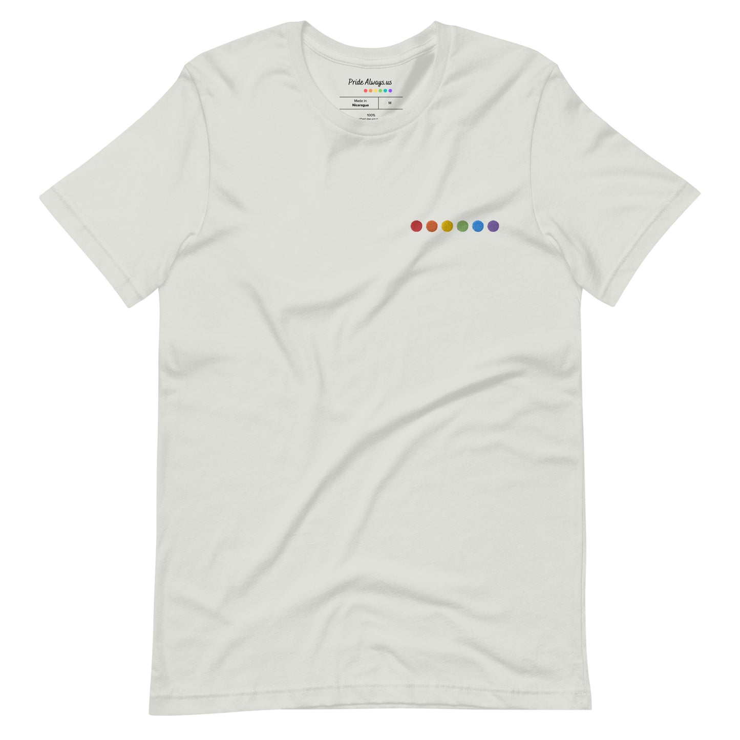 Rainbow Dots Embroidered Shirt